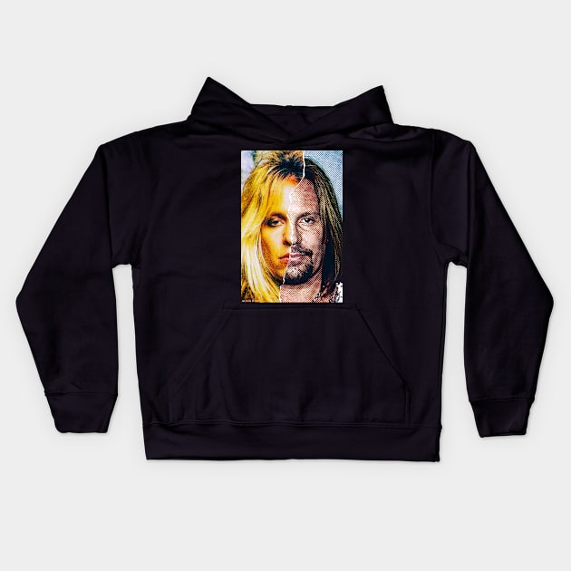 Vince Neil Mugshot Kids Hoodie by You Killed Me First